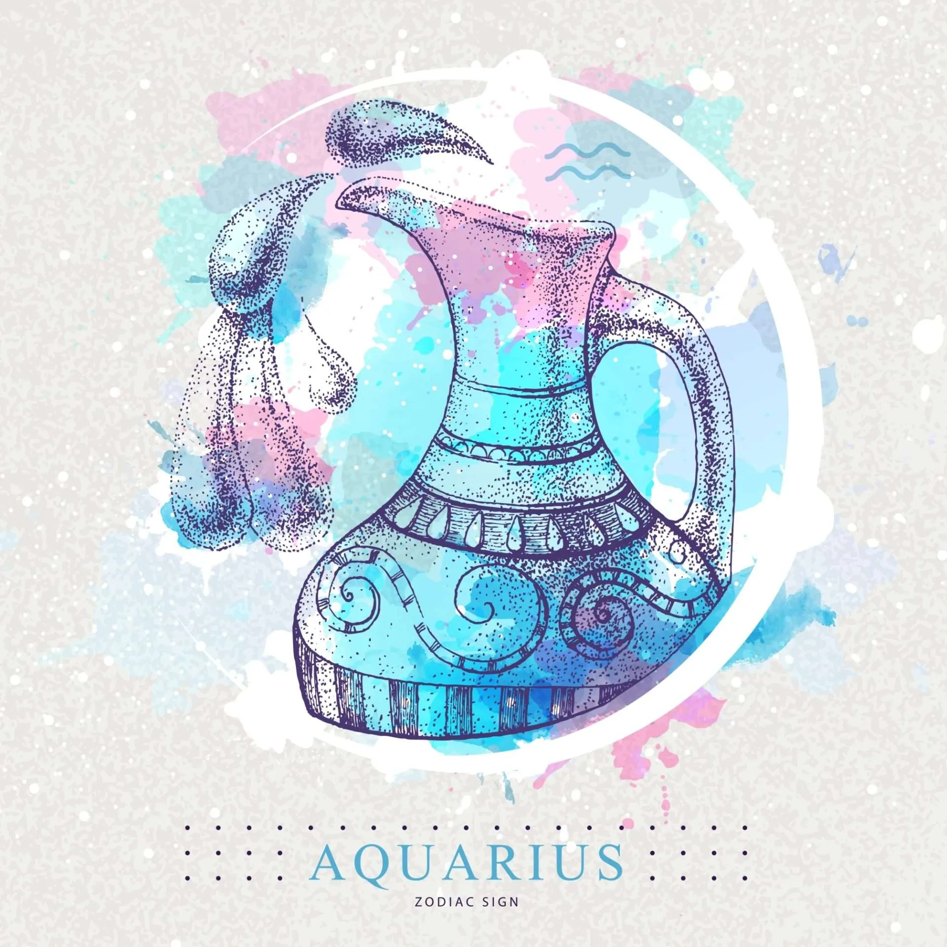 Aquarius Signature Sign