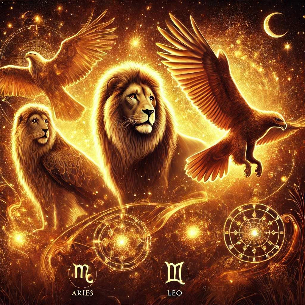 Spirit Animals for Fire Signs (Aries, Leo, Sagittarius)