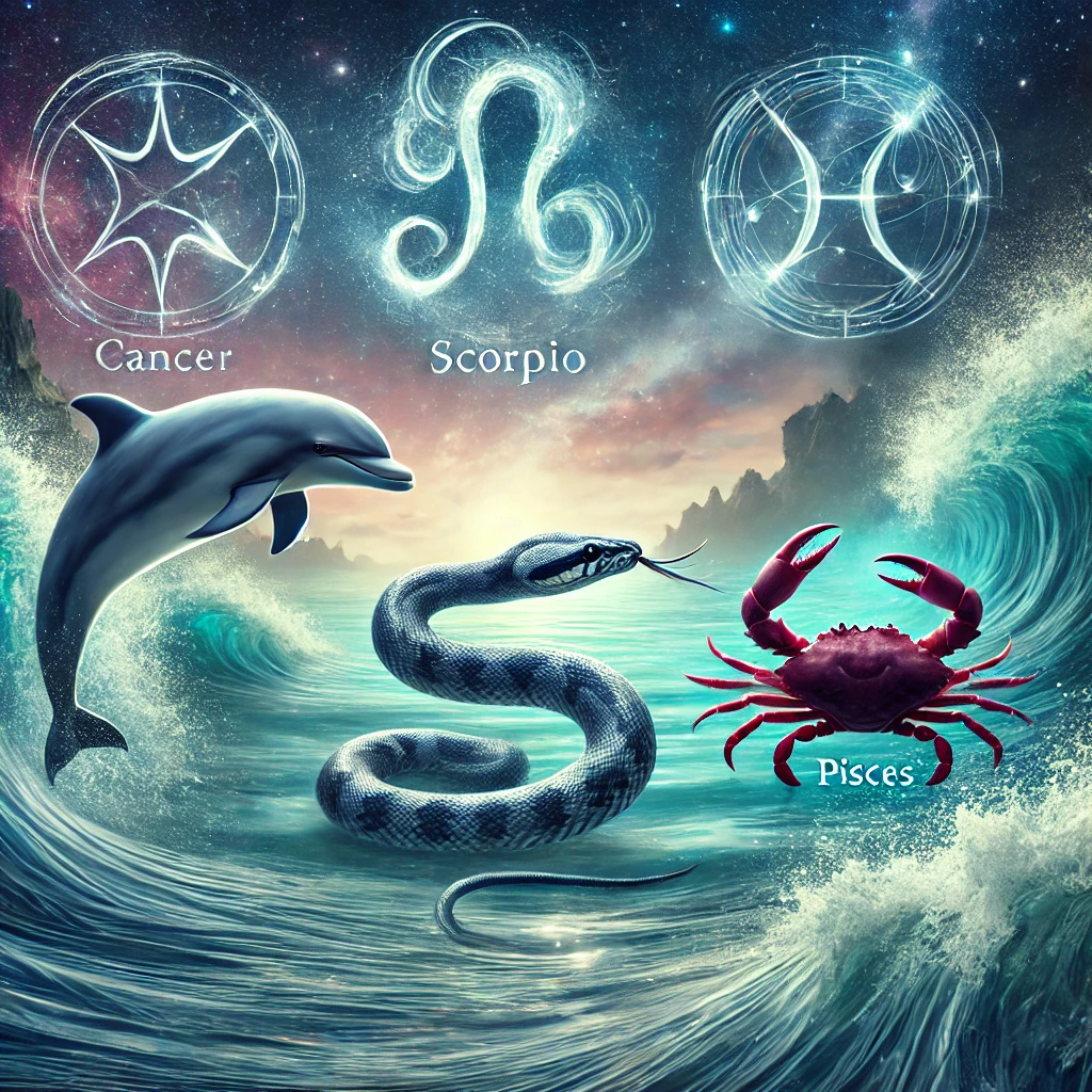 Spirit Animals for Water Signs (Cancer, Scorpio, Pisces)